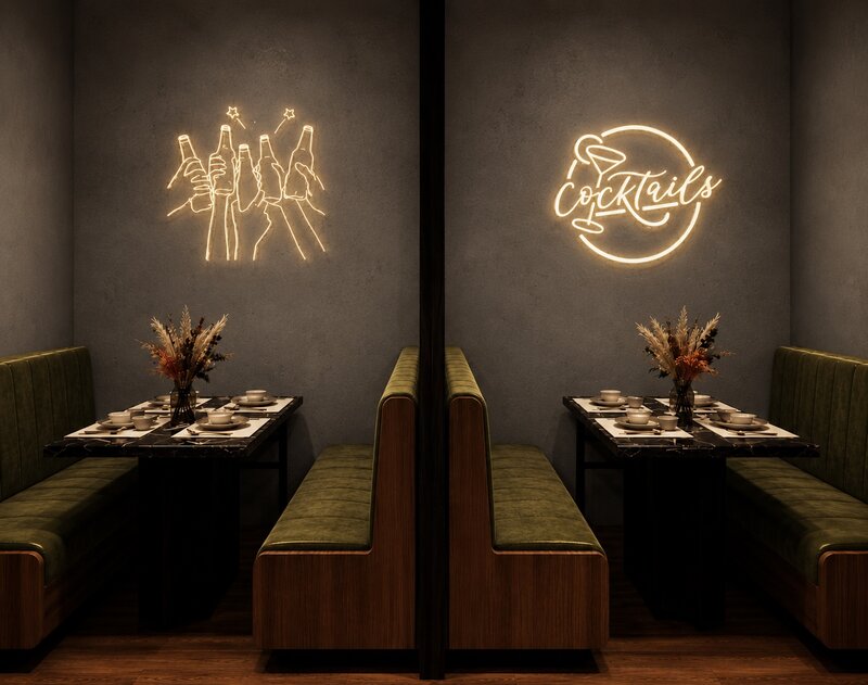 Hotel Lumière — Private Booths